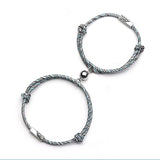Bracelet Couple Magnétique Gris