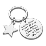 Porte Clé Amitié Sincère A Best Friend has Lived Them With You