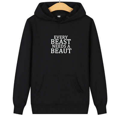 Sweat Beauty Beast Couple - Every Beast Needs A Beauty Noir