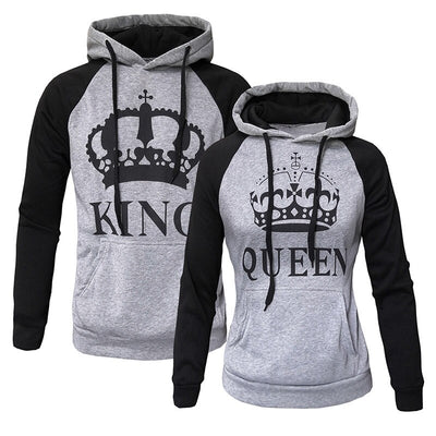 Sweat Couple King Queen Couronne