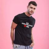 T Shirt Amour Couple Coeur Homme - MatchingMood