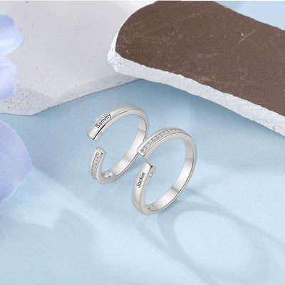 Bague Personnalisable Couple