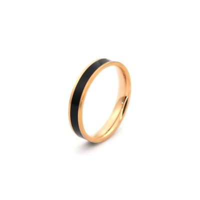 Bague Couple Noir