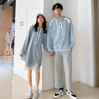 Sweat Bleu Ciel et Robe Sweat