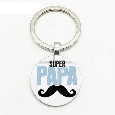 Porte Clé Père Fils Super Papa
