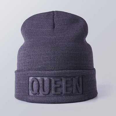 Bonnet Couple Queen Gris Foncé