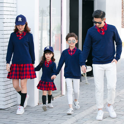 Pull Chemise Femme et Homme Famille - MatchingMood