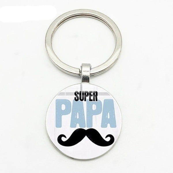 Porte Clé Père Fils Super Papa