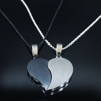 Pendentif Coeur Duo de dos