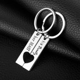 Porte Clé La Belle et La Bête pour Couple