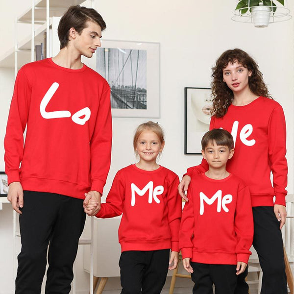 Pull Famille Love Me