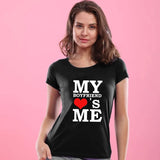 T Shirt Couple Amoureux Grand Coeur Femme - MatchingMood