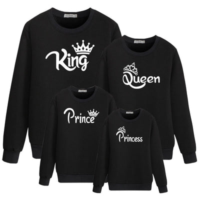 Pull Famille Royale Noir - MatchingMood