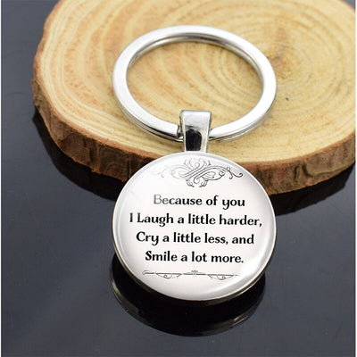 Porte Clé Gravé Message Meilleure Amie - Matchingmood