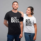 T Shirt The Boss The Real Boss