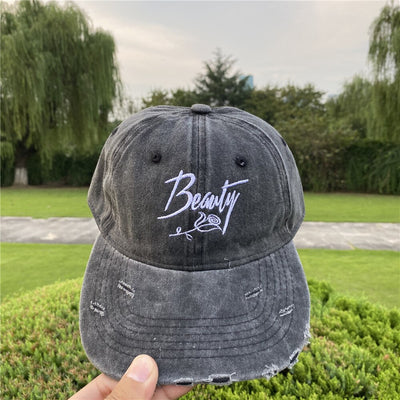 Casquette Couple Denim La Belle et la Bête