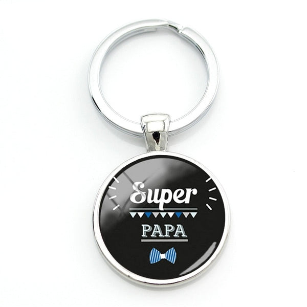 Porte Clé Père Super Papa