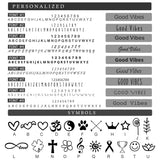Collier Personnalisé pour 2 à 8 Meilleures Amies