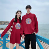Pull Couple Coordonné Robe Pull Courte Oversize