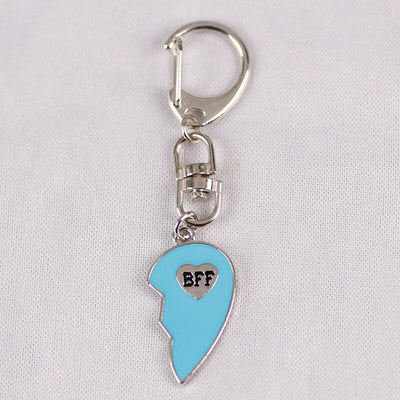 Porte Clé BFF Coeur Coloré