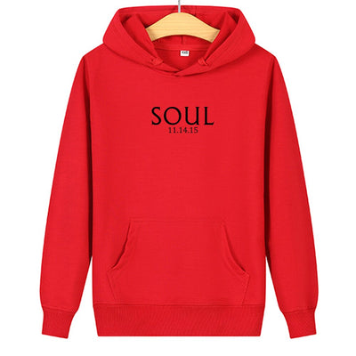 Sweat-Shirt Couple Ames Soeurs Rouge - Soul