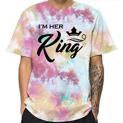 T Shirt Couple Reine et Roi