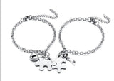 Bracelet Puzzle Couple Cœur - Matchingmood