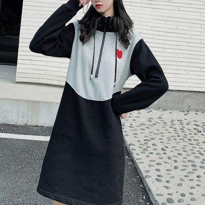 Robe Sweat Capuche Femme
