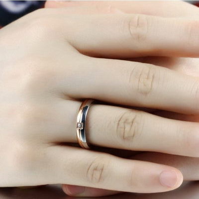 Bague Couple Union Déclaration