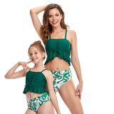 Maillot de Bain Mère Fille Haut à Basque