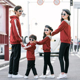Pull Famille Assorti Rouge - MatchingMood
