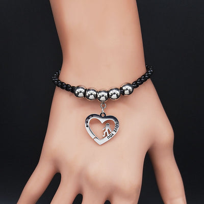 Bracelet Couple Coeur Femme - MatchingMood