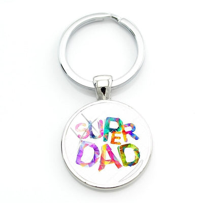 Porte Clé Père Super Papa
