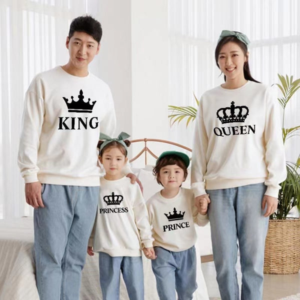 Pull Noel Famille Royale