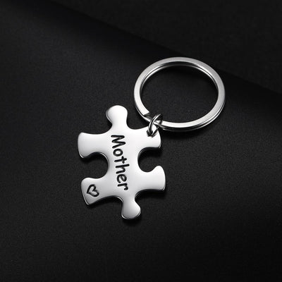 Porte Clé Mère Fille Puzzle