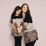 tee shirt leopard fille