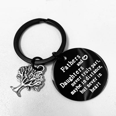 Porte Clé Père Fille Arbre