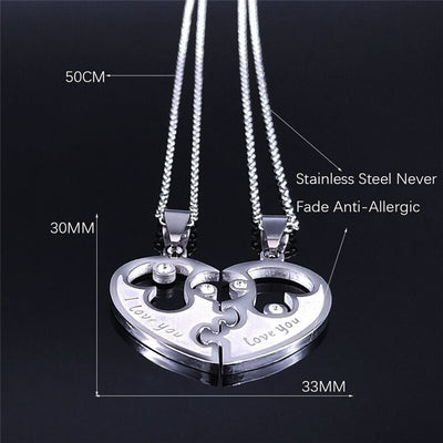 Penditif Coeur Deux Parties