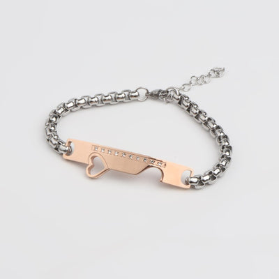 Bracelet Couple Acier