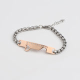 Bracelet Couple Acier