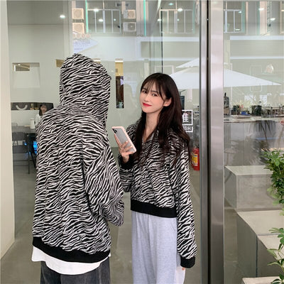 Sweat Zebre Couple Amoureux