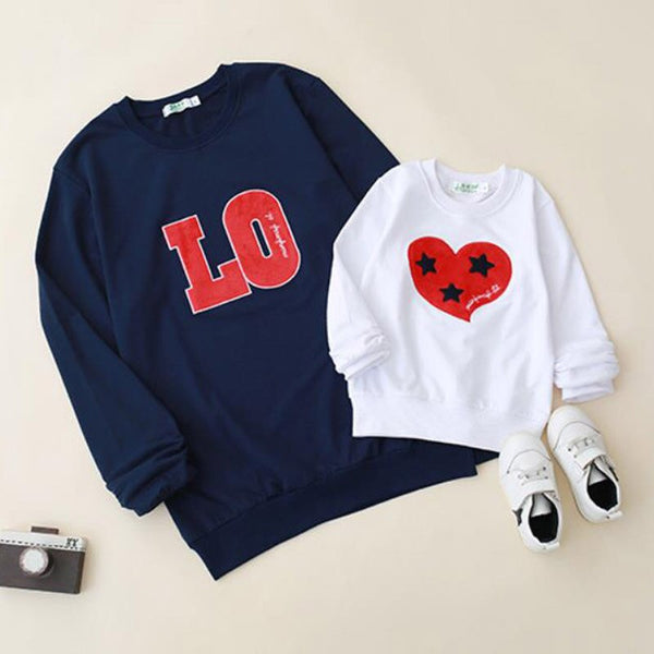 Pull Famille Lovely Family Père Enfant - MatchingMood