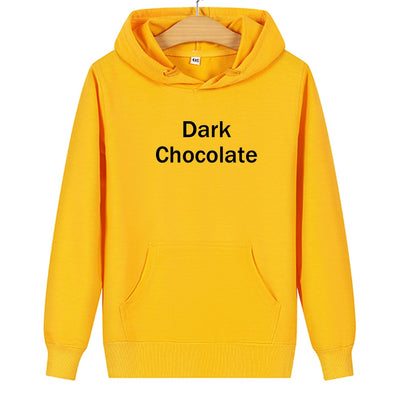 Sweat Couple Chocolat Homme Jaune