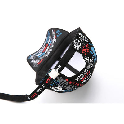 Casquette Couple Original Graffiti Noir - Matchingmood