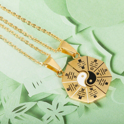 Collier Couple Yin Yang Or - MatchingMood