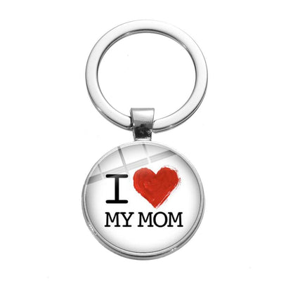 Porte Clé Mère Fille Coeur