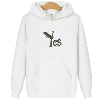 Sweat Yes blanc - MatchingMood