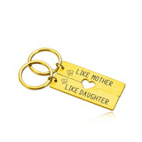Porte Clé Mère Fille Rectangulaire