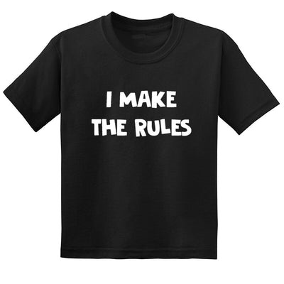 T Shirt I Make The Rules pour Pere Fils