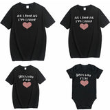 T Shirt Famille Coeur